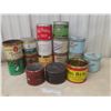 Image 1 : Sixteen Tobacco Tins Including Turret, Old Virginia, Ogden, Daily Mail, Player’s, Big Ben, and More