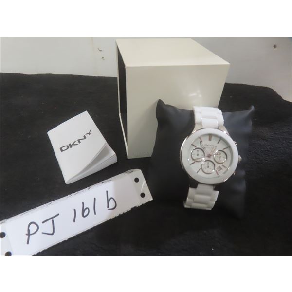 DKNY Ceramic Watch with Manual