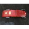Image 3 : Tonka Fire Truck, Vintage Pressed Steel Dune Buggy, and Wooden Kub Kar Race Car