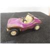 Image 5 : Tonka Fire Truck, Vintage Pressed Steel Dune Buggy, and Wooden Kub Kar Race Car