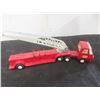Image 8 : Tonka Fire Truck, Vintage Pressed Steel Dune Buggy, and Wooden Kub Kar Race Car