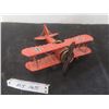 Image 1 : Metal Bi-Plane, 3 1/2" x 8 1/2" x 7"