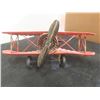 Image 6 : Metal Bi-Plane, 3 1/2" x 8 1/2" x 7"