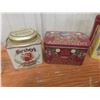 Image 3 : Eight Mason Jars Including Atlas and Golden Harvest, Plus Collector Tins Including Nabisco,