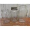Image 7 : Eight Mason Jars Including Atlas and Golden Harvest, Plus Collector Tins Including Nabisco,