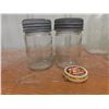 Image 8 : Eight Mason Jars Including Atlas and Golden Harvest, Plus Collector Tins Including Nabisco,