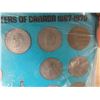 Image 9 : Five Carnation Tin Trays, Six Metal Signs, Stauffer Seeds Thermometer, Dominion of Canada