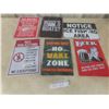 Image 1 : Six Modern Signs, 12" x 8"