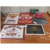 Image 1 : Five Modern Metal Signs, Largest 16" x 11", Plus 1992 Formula 1 Racing Cards