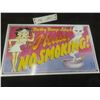 Image 1 : Betty Boop Modern Metal Sign, 8 1/2" x 14 1/2"