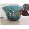 Image 2 : Carnival Glass Thirteen-Piece Punch Bowl Set