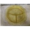 Image 6 : Federal Glass Amber Depression Glass Serving Bowls, Pitcher, and Fruit Nappies (Eight Pieces)
