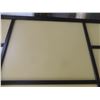 Image 8 : Two-Panel Room Divider, 73" High x 85" Wide, Three 28 1/4" Panels, One Panel Cracked