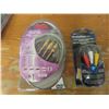 Image 3 : Pocket Power Charger, Laser Mouse, FM Transmitter Charger, Audio and Video Cables, and