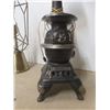 Image 8 : Two Unique Lamps, Tallest 30" and Vintage Stand-up Ashtray