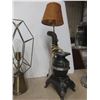 Image 9 : Two Unique Lamps, Tallest 30" and Vintage Stand-up Ashtray