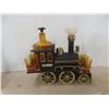 Image 8 : Train-Themed Liquor Dispenser Six LED Lights, Two Clocks, and Seagram’s Display