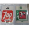 Image 2 : Seven Original 1970s Uncola Campaign Stickers and Decals