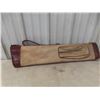 Image 15 : Set of Antique Wood Shaft Golf Clubs With Bag and Boxing Gloves