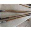 Image 8 : Set of Antique Wood Shaft Golf Clubs With Bag and Boxing Gloves