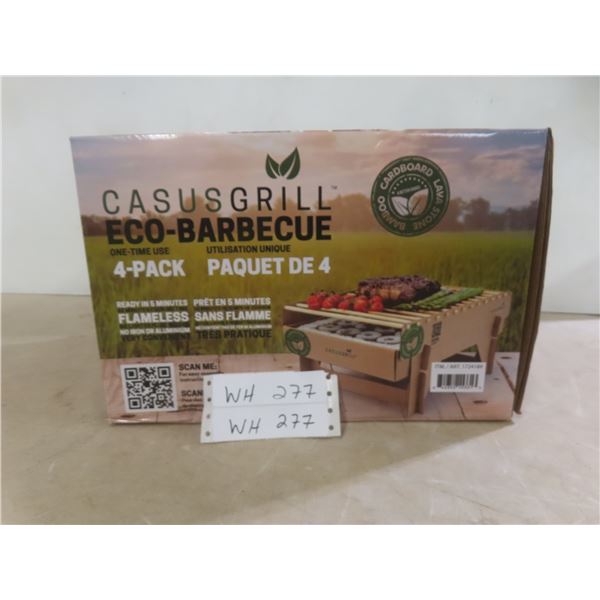 Four CasusGrill BBQ Camping Kits
