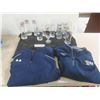 Image 1 : Twelve Collectible Beer Glasses Plus Two Miller Lite Men's Shirts XL