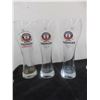 Image 2 : Twelve Collectible Beer Glasses Plus Two Miller Lite Men's Shirts XL