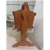 Image 4 : Wooden Cradle, Sled, And High Chair for Doll