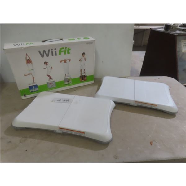 Three Nintendo Wii Balance Boards