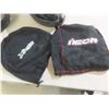 Image 12 : Two Motorcycle Helmets (One Large, One Small)
