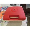 Image 7 : Vintage Sears Sing-A-Long Record Player Plus Fifty 45 RPM Records