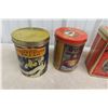 Image 2 : Ten Household Tins Including Tea and Tobacco Tins, Plus Confections and Mixed Vintage Bottles