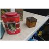 Image 5 : Ten Household Tins Including Tea and Tobacco Tins, Plus Confections and Mixed Vintage Bottles