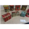 Image 6 : Ten Household Tins Including Tea and Tobacco Tins, Plus Confections and Mixed Vintage Bottles