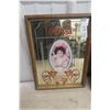 Image 2 : Two Mirrored Framed Coca-Cola Advertisements, Plus Old Paris Scotch Whisky Sign