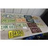 Image 1 : Fourteen American License Plates From Various States, Oldest Dated 1942