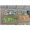 Image 2 : Fourteen American License Plates From Various States, Oldest Dated 1942