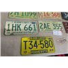Image 3 : Fourteen American License Plates From Various States, Oldest Dated 1942