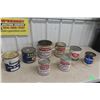 Image 1 : Eight Honey and Corn Syrup Tins Including Beehive and Rogers, Canadian