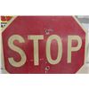 Image 2 : Metal Stop Traffic Sign, Approximately 24" Across