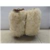 Image 3 : Vintage Cree / Metis Beaded Real Fur Buckskin Moccasins