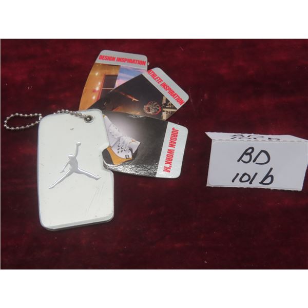 Rare Vintage Air Jordan Work 'M Chutney' Shoe Tag