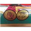 Image 3 : Vintage Labatt's 50 Ale Advertising Beer Mirror, 13 1/2" x 13 1/2", With Budweiser Mirror