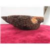 Image 2 : Vintage Burl Wood Bowl Sculpture With Outer Bark, 13" x 11" x 3"