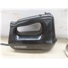 Image 11 : Four Pyrex Nesting Bowls, Cutting Board, Proctor Silex Toaster, Black and Decker Mixer, Wooden Spoo
