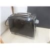 Image 2 : Four Pyrex Nesting Bowls, Cutting Board, Proctor Silex Toaster, Black and Decker Mixer, Wooden Spoo