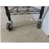 Image 3 : Two Rollable Four-Tier Shelving Units