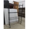 Image 6 : Two Rollable Four-Tier Shelving Units
