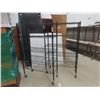 Image 1 : Two Rollable Four-Tier Shelving Units