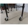 Image 3 : Two Rollable Four-Tier Shelving Units